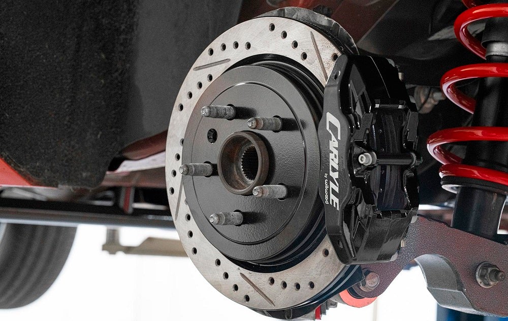 5th Gen Camaro 15" Conversion Kit By Carlyle Racing, Drilled And Slott