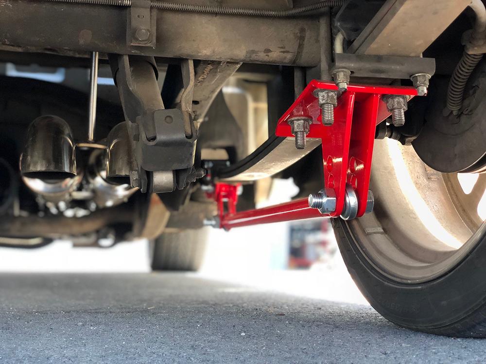 Chevrolet C10/K10 Truck Traction Bars 1973-1987 (Axle Flipped Trucks) Black
